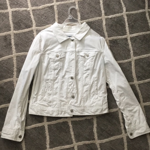 Old Navy Jackets & Blazers - White jean jacket Old Navy Jackets & Blazers - White jean jacket